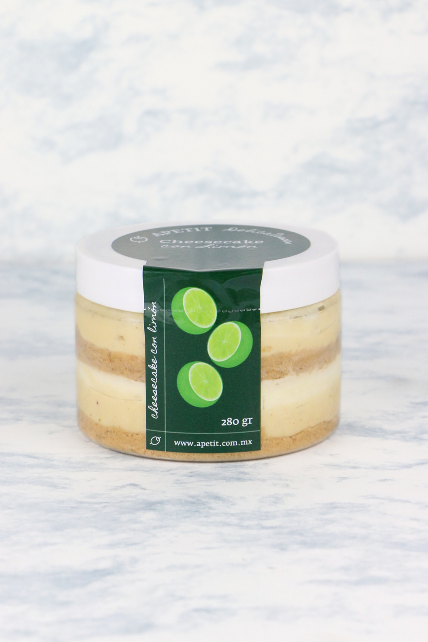 Bote Cheesecake de Limon