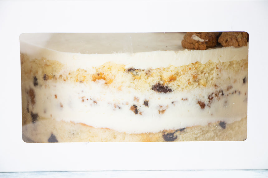 Pastel Chocolate Chip Cookie Cake