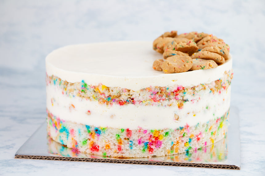 Pastel Birthday Cake