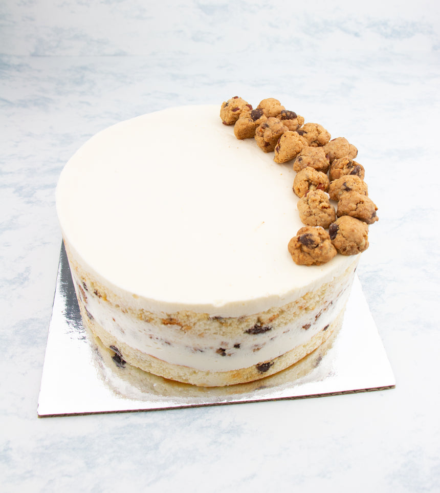 Pastel Chocolate Chip Cookie Cake