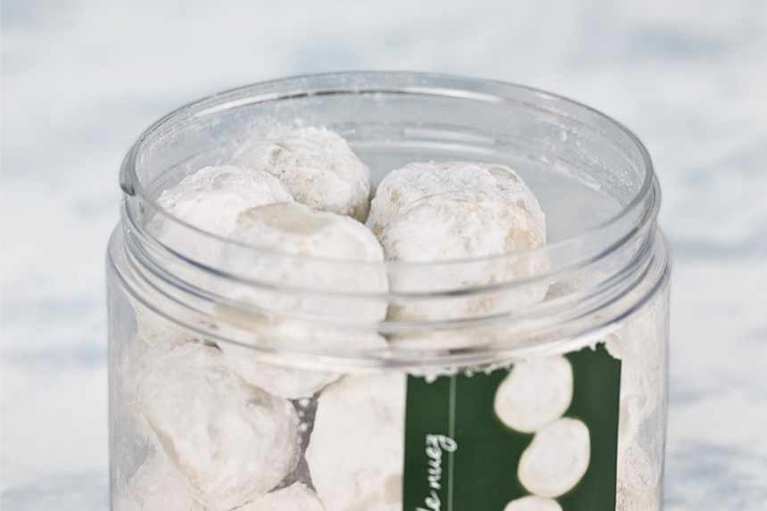 Bote Galletas Bolitas de Nuez