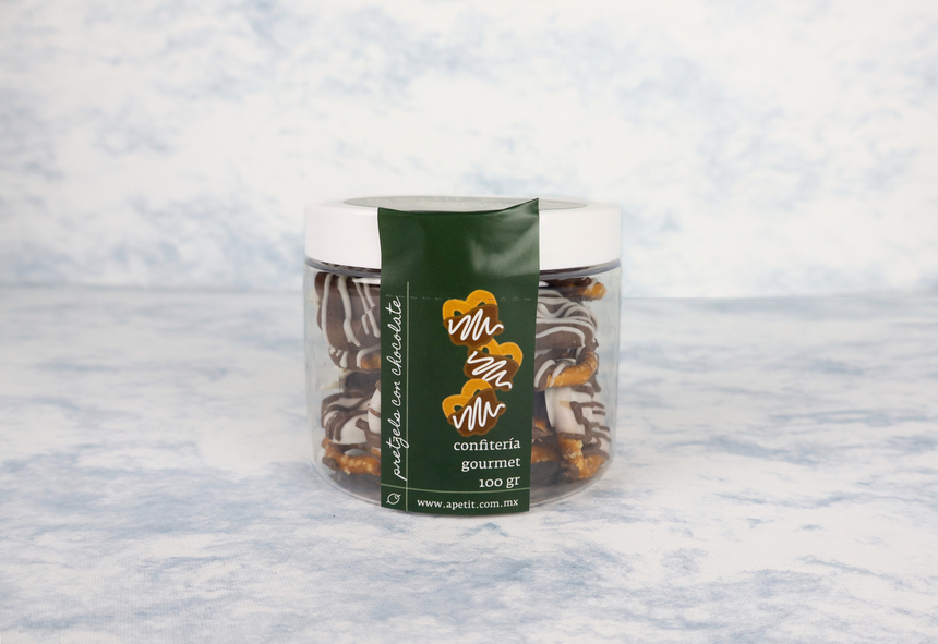 Bote Pretzels con Chocolate