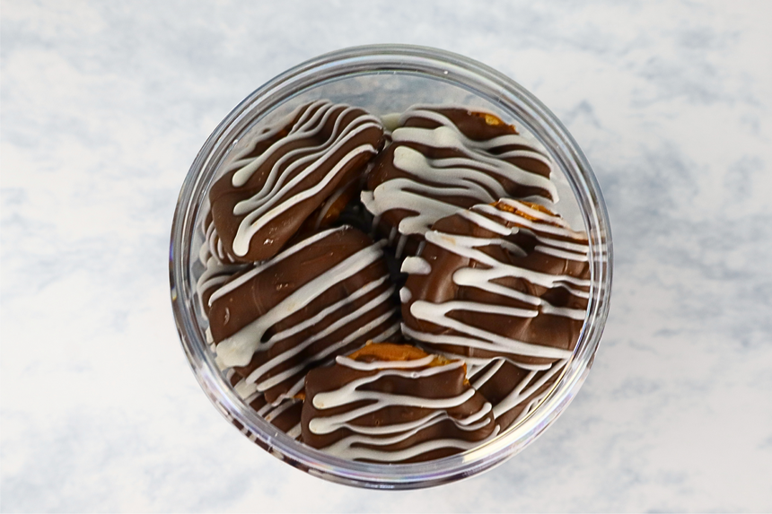 Bote Pretzels con Chocolate