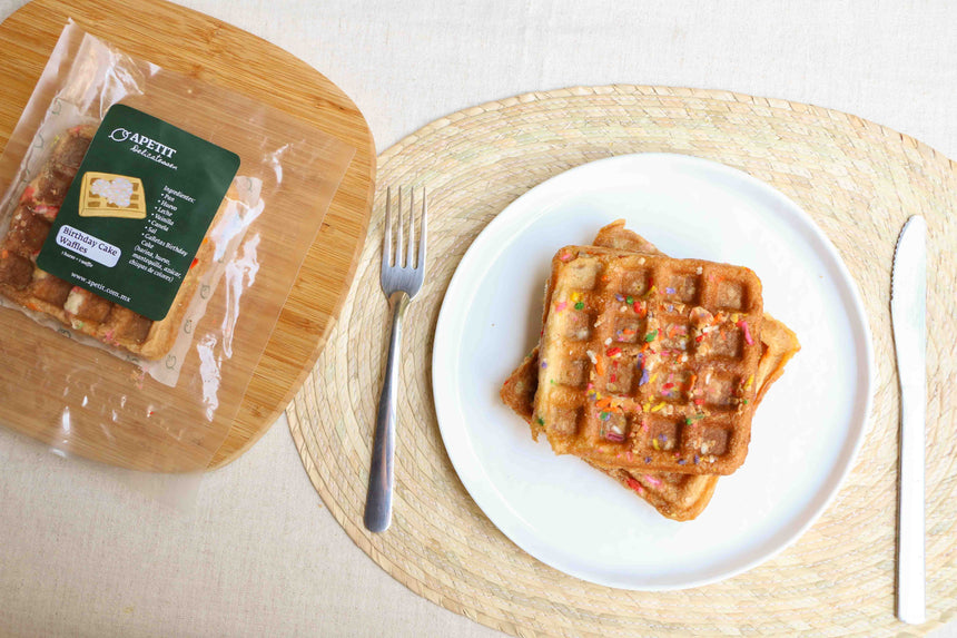 Birthday Cake Waffles