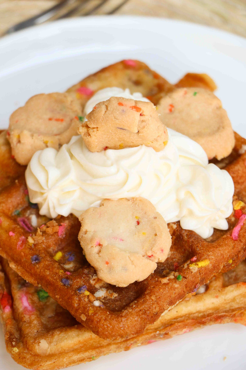 Birthday Cake Waffles