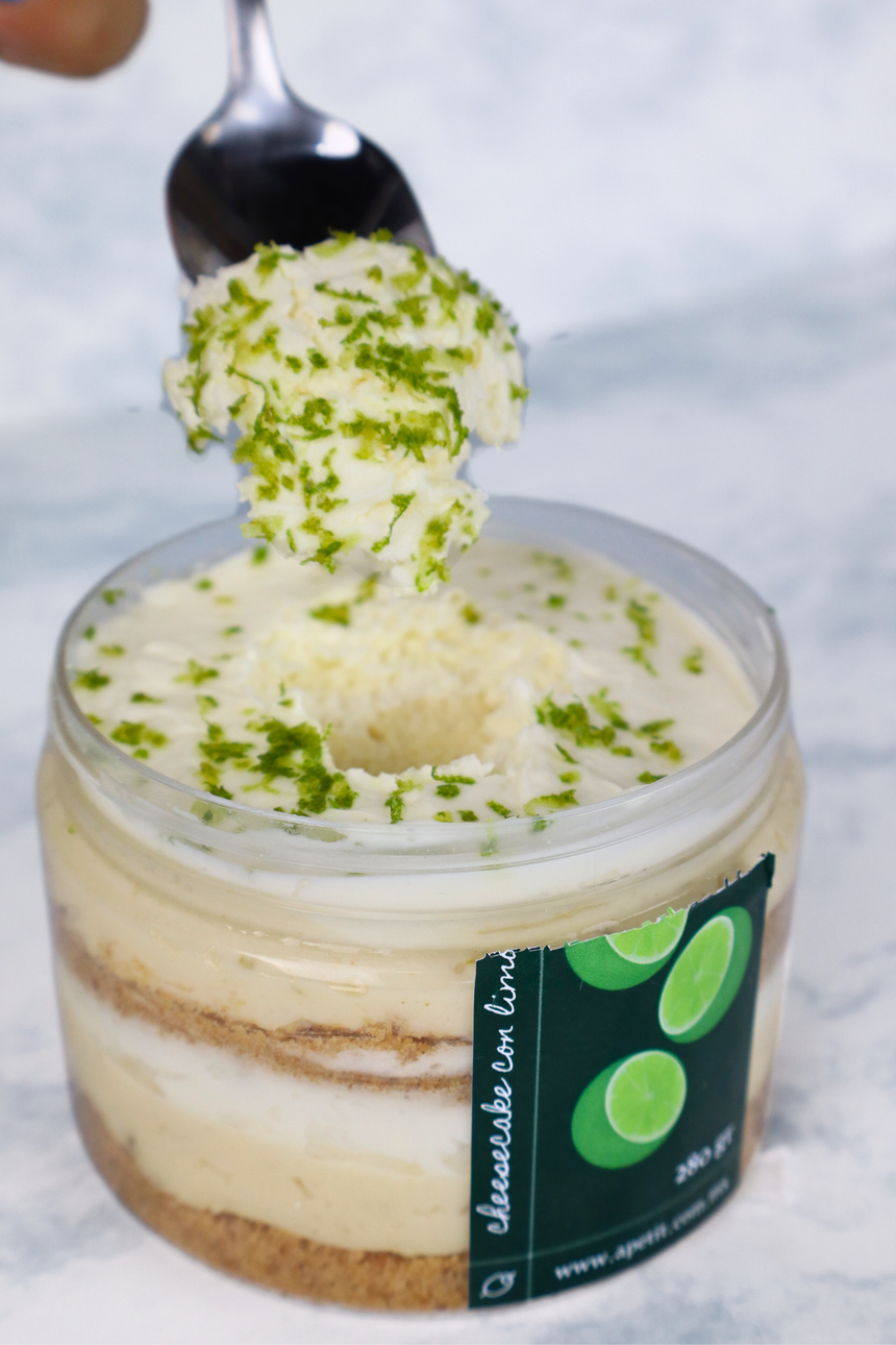 Bote Cheesecake de Limon