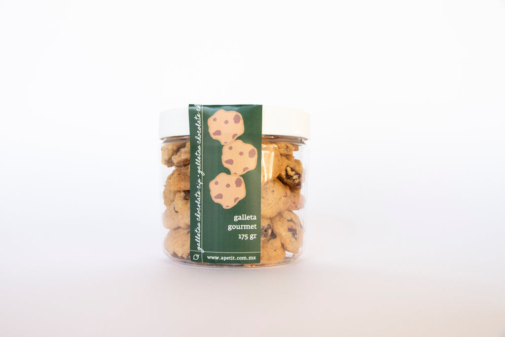 Bote 250 ml con mini cookies – Caramelos