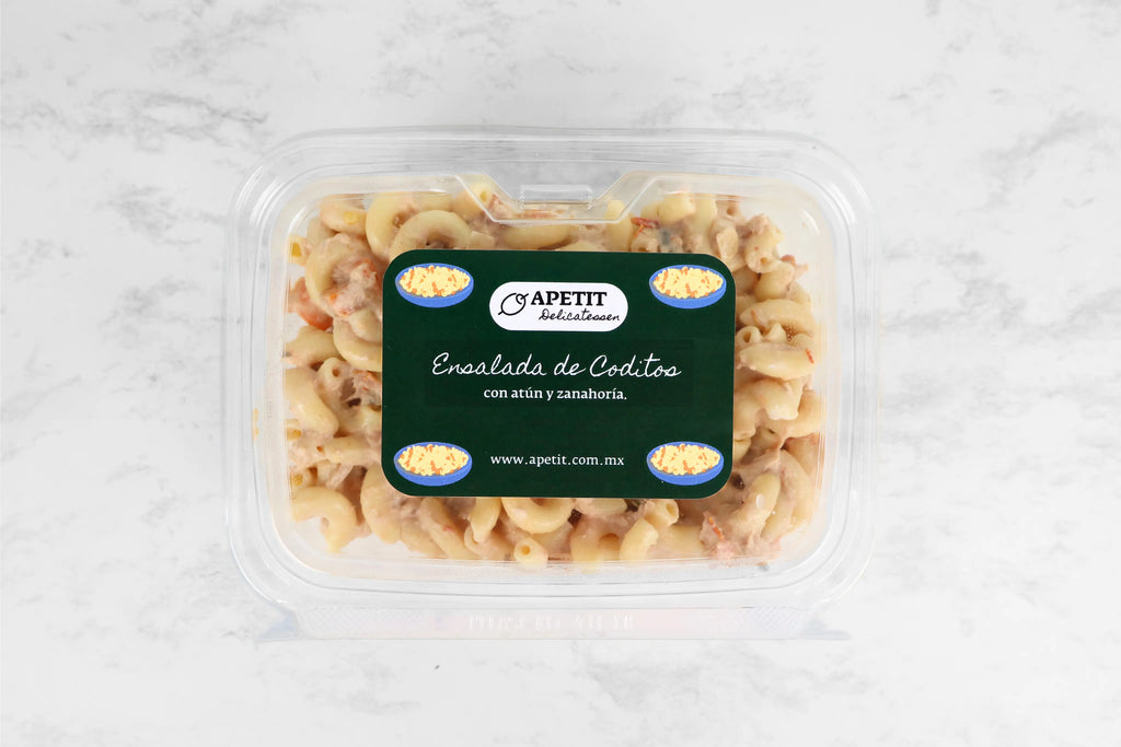 Ensalada de Coditos con Atún y Zanahoria
