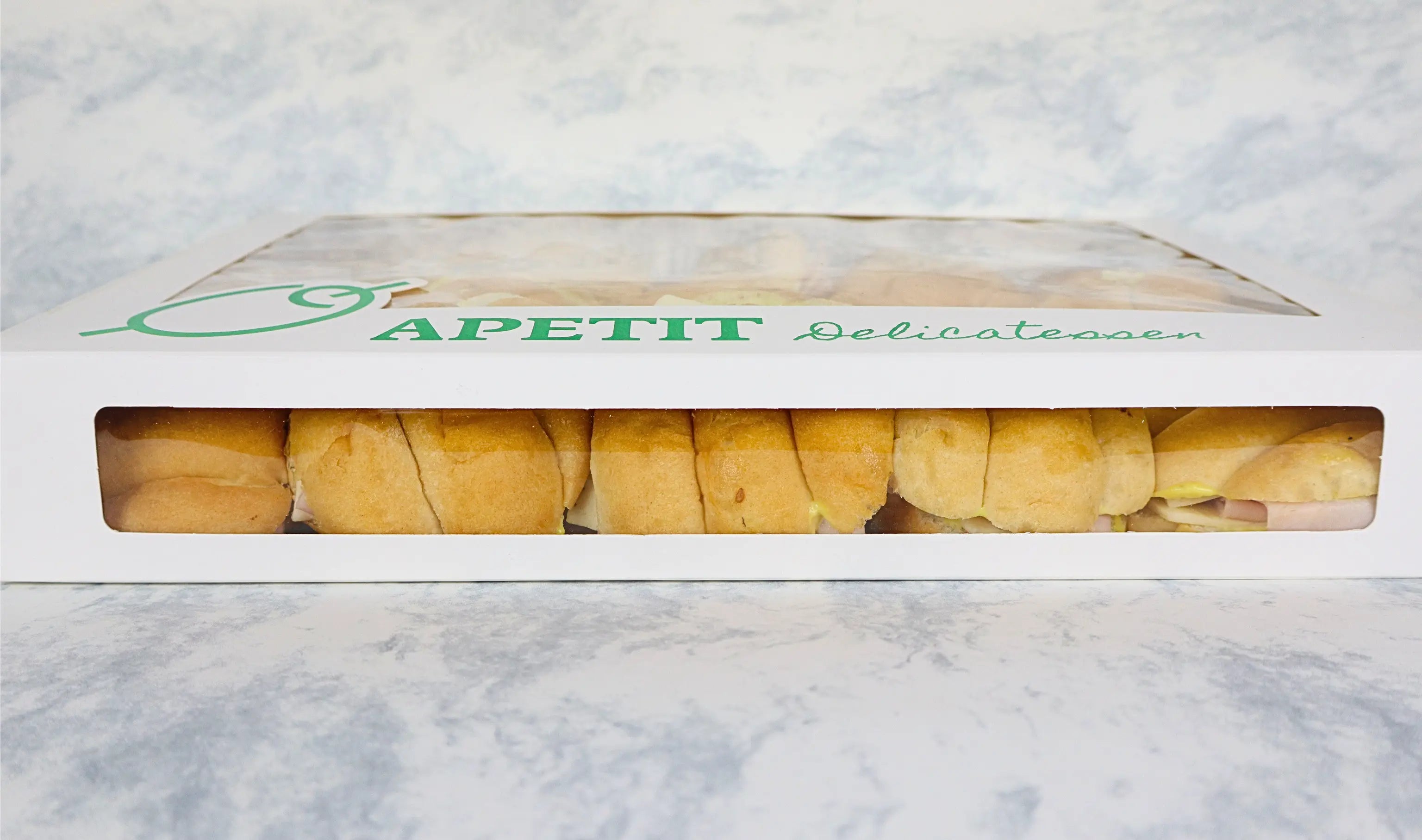 Caja con 20 Teleritas de Pechuga de Pavo y Queso Manchego APETIT Catering & Store