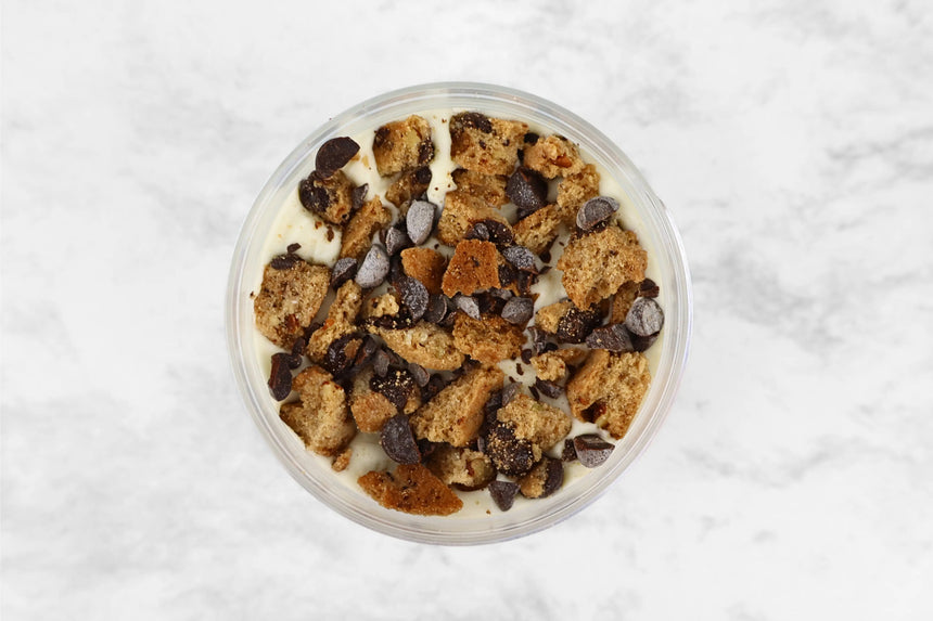 Bote Pastel de Chocolate Chip Cookie Cake Congelados