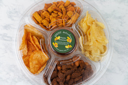 Platón Botanero Papitas y Chilitos