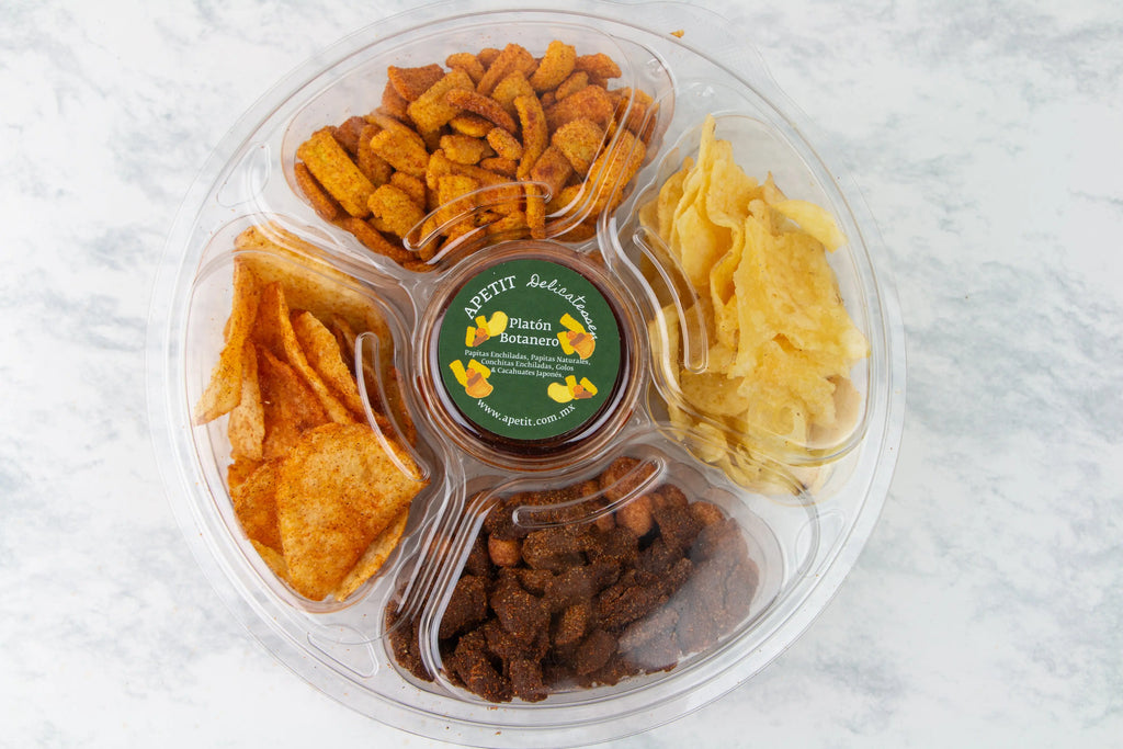Platón Botanero Papitas y Chilitos