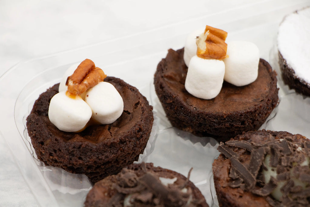 Mini Brownies Reposteria