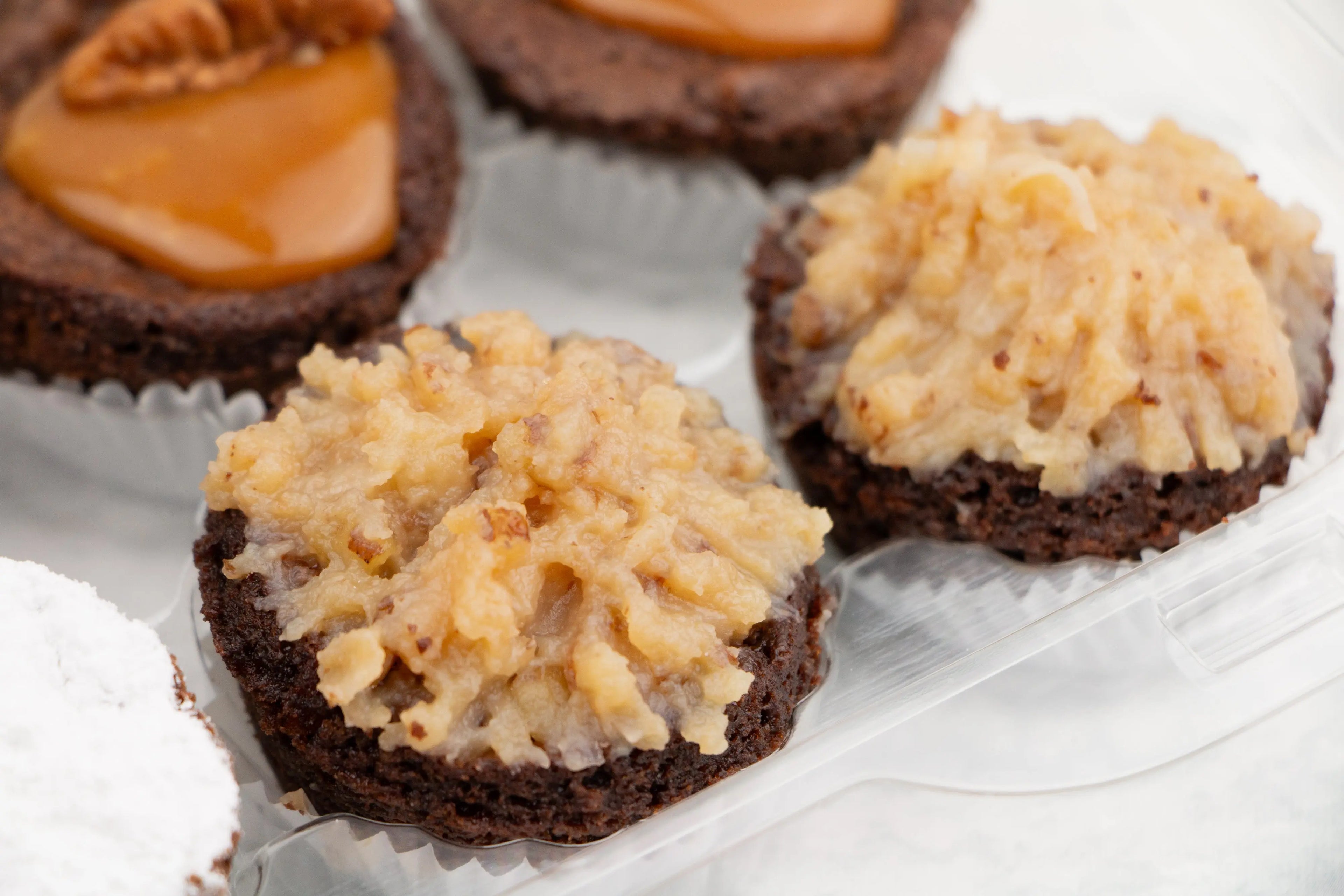 Mini Brownies Reposteria