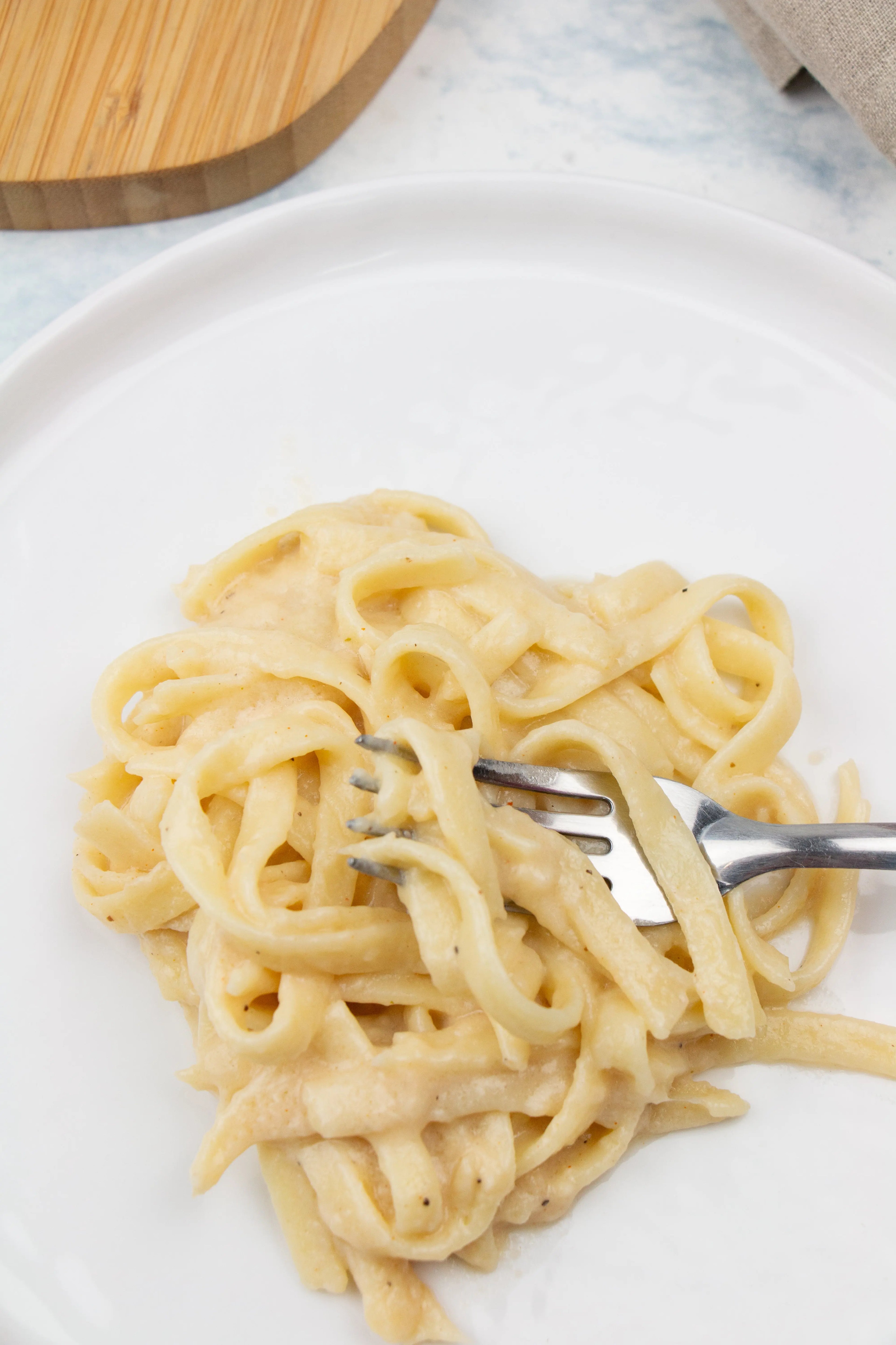 Pasta Fettuccine Alfredo Congelados