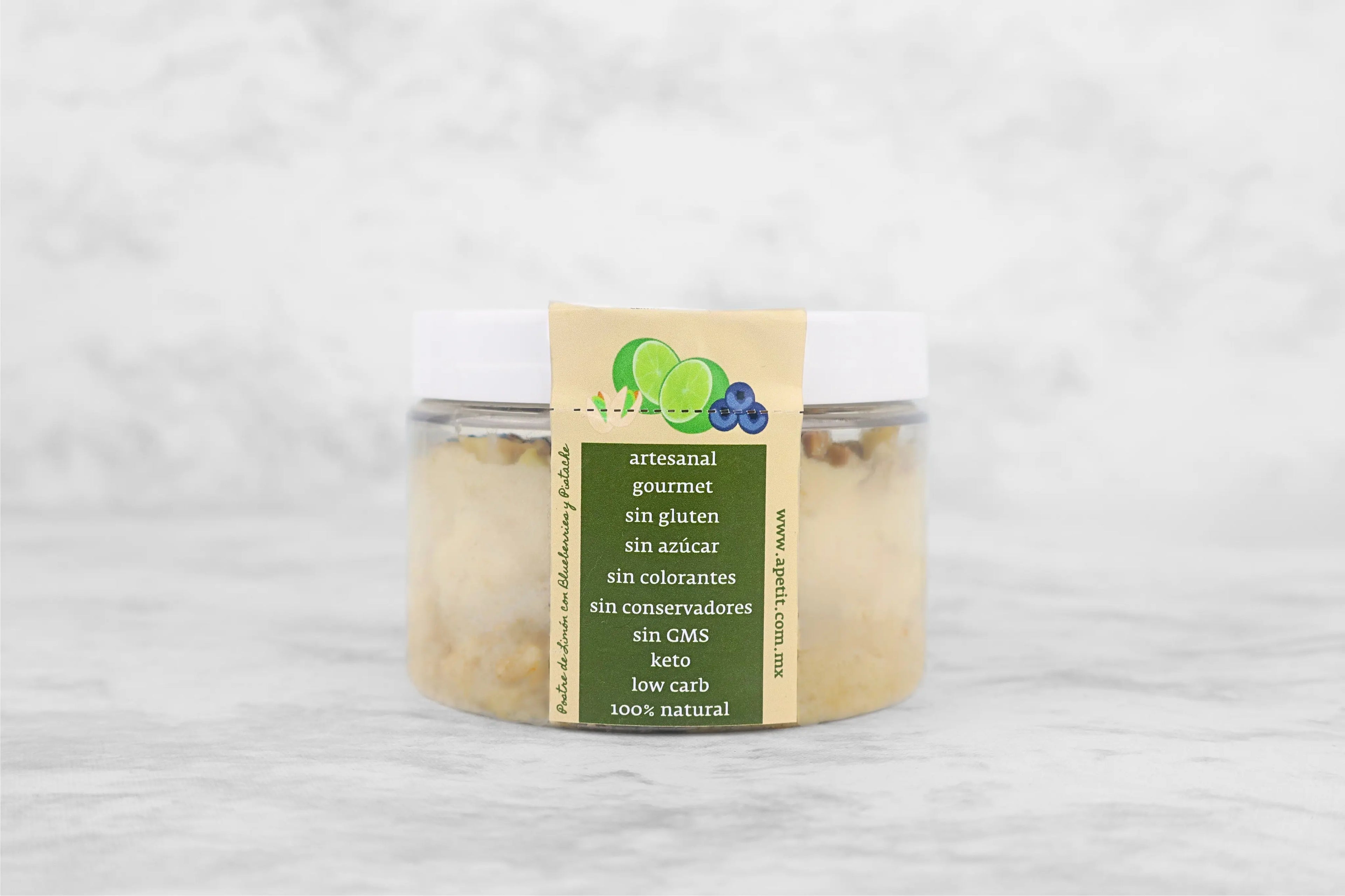 Bote Postre Healthy Living Blueberries Pistache Congelados