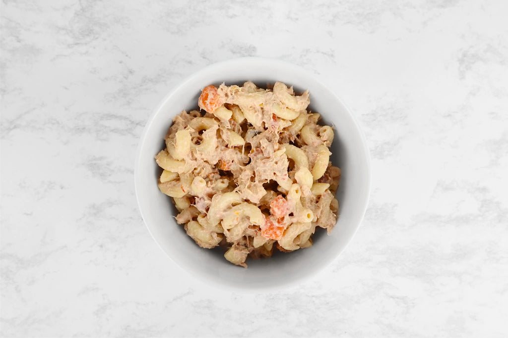 Ensalada de Coditos con Atún y Zanahoria