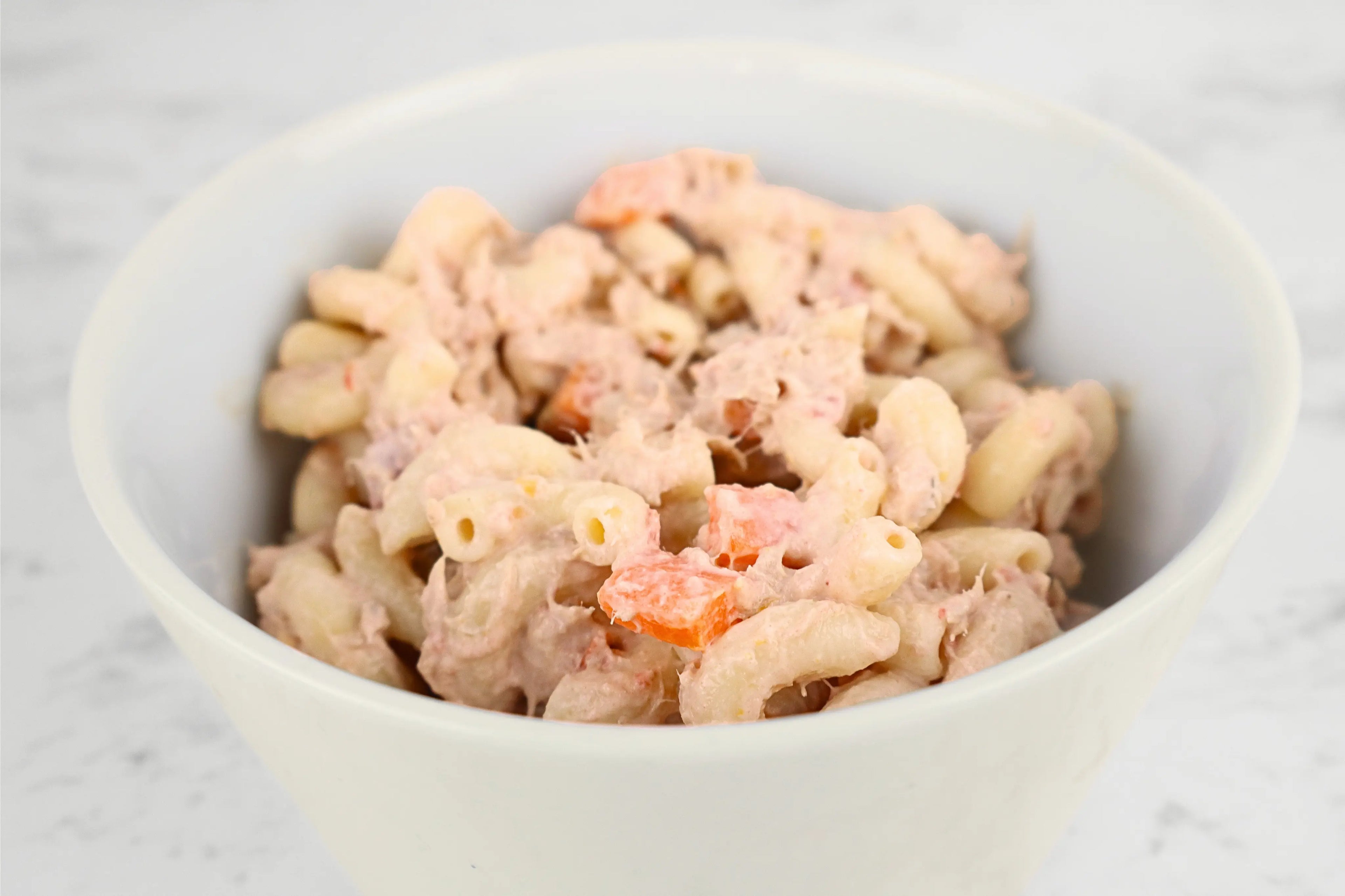 Ensalada de Coditos con Atún y Zanahoria