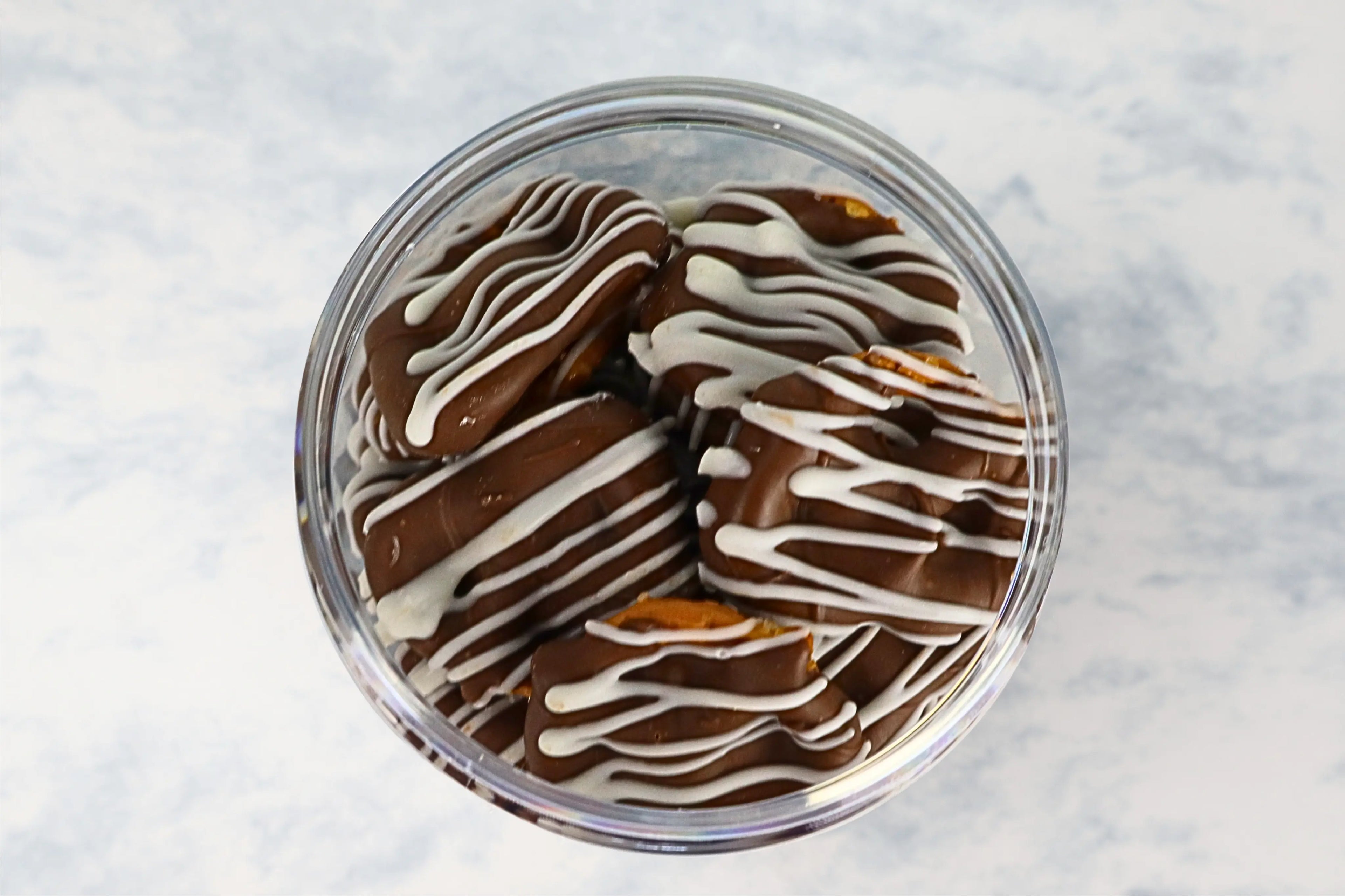 Bote Pretzels con Chocolate Bote 300gr