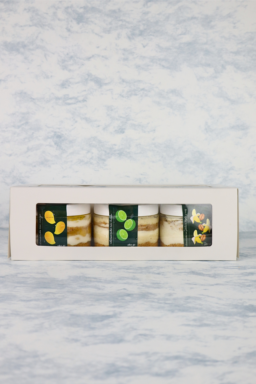 Caja Botes Cheesecakes