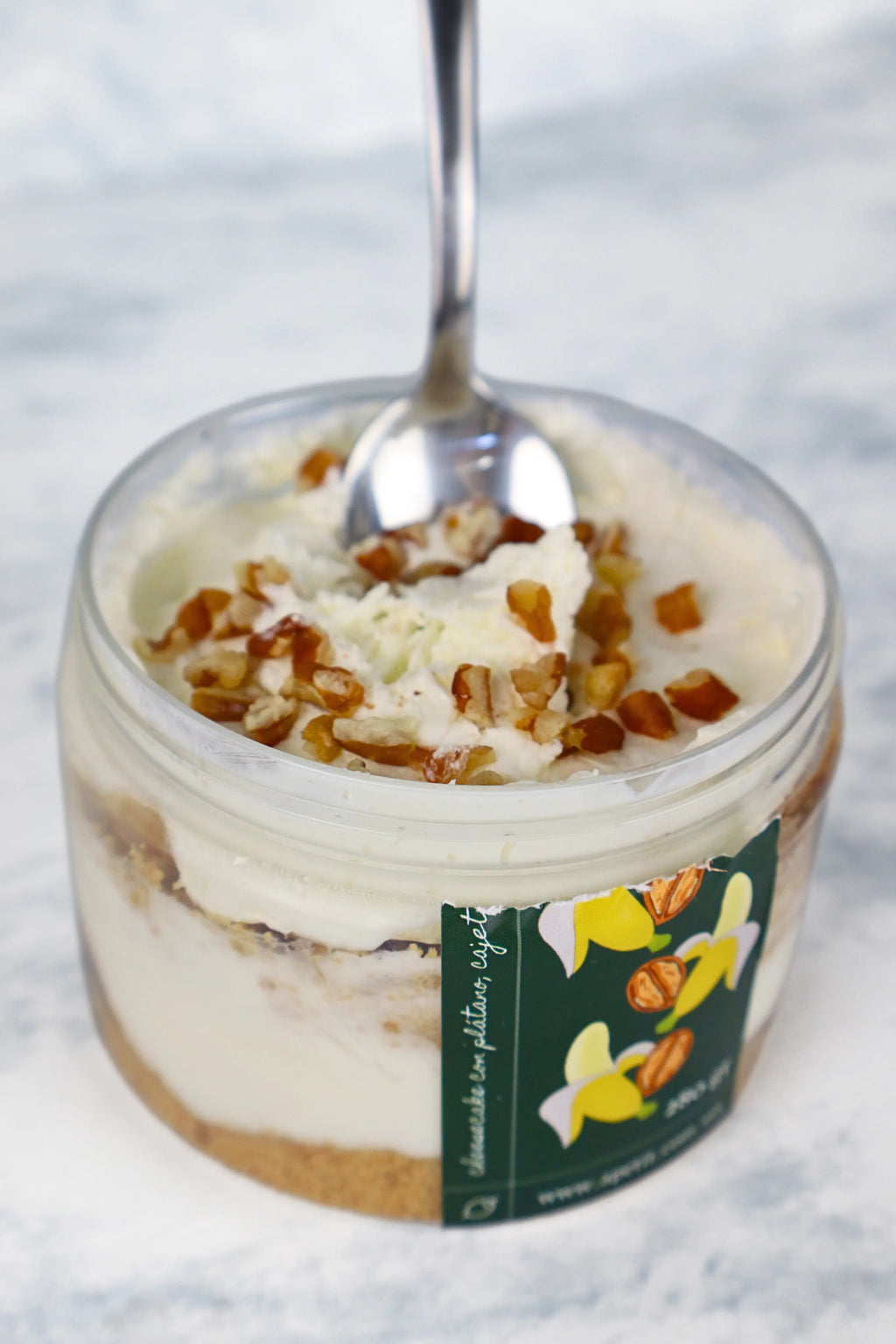 Bote Cheesecake de Platano Congelados