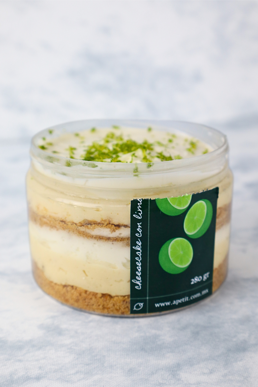 Bote Cheesecake de Limon
