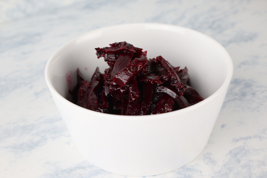 Betabel con Vinagreta de Arúgula