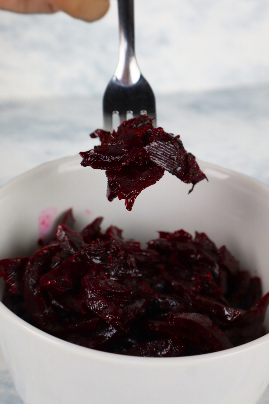 Betabel con Vinagreta de Arúgula