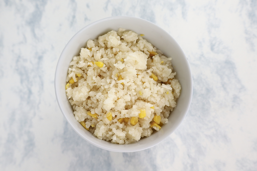 Arroz Blanco con Elote