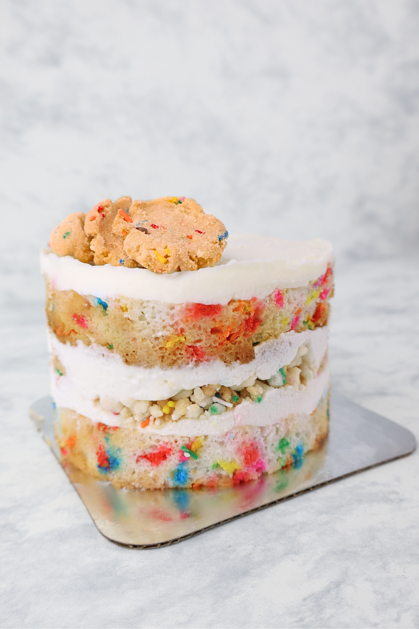 Pastel Birthday Cake