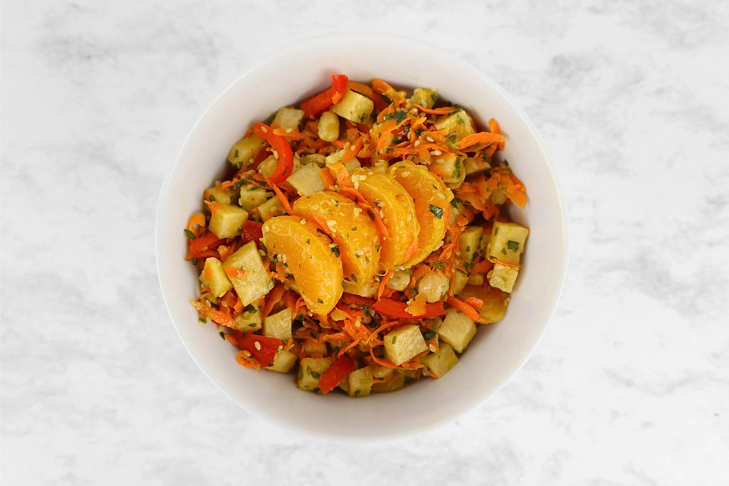 Ensalada Oriental con Jícama