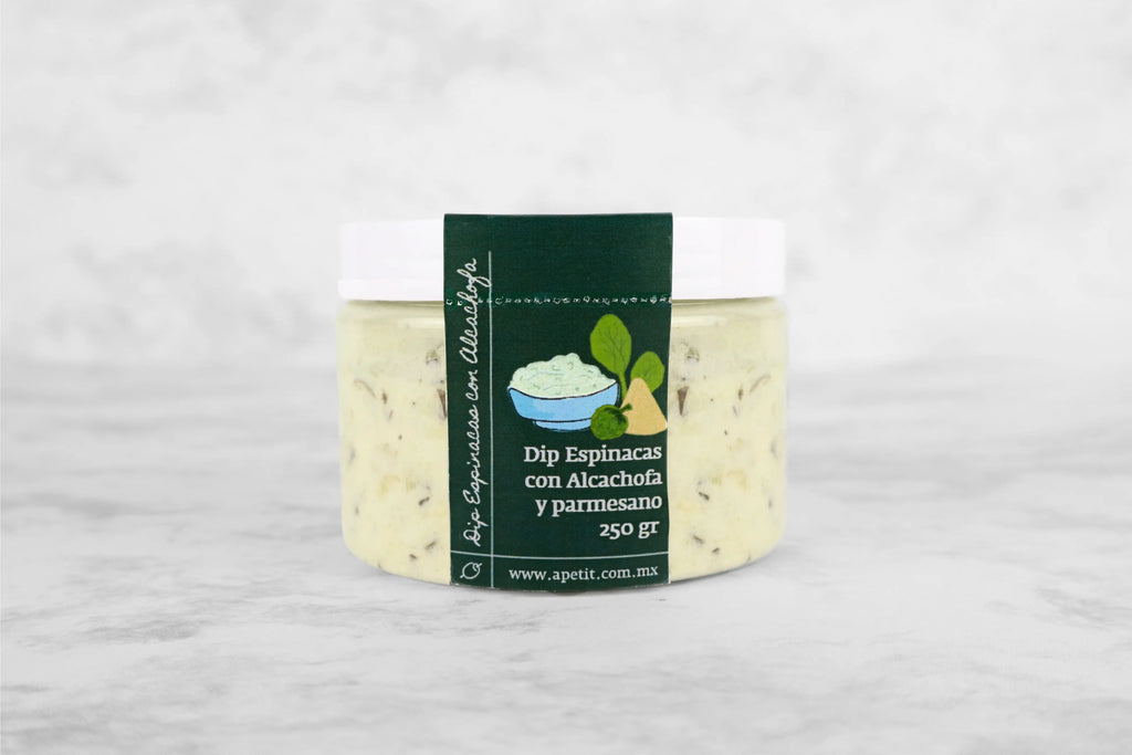 Dip de Espinacas con Alcachofa y Parmesano
