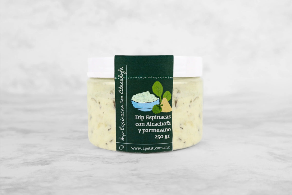 Dip de Espinacas con Alcachofa y Parmesano