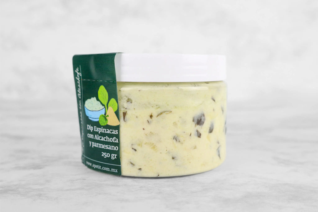 Dip de Espinacas con Alcachofa y Parmesano