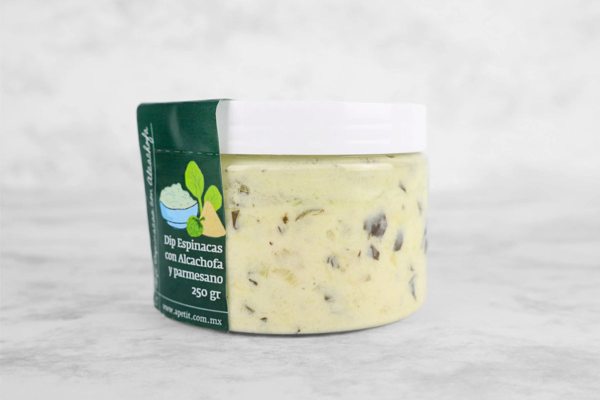 Dip de Espinacas con Alcachofa y Parmesano