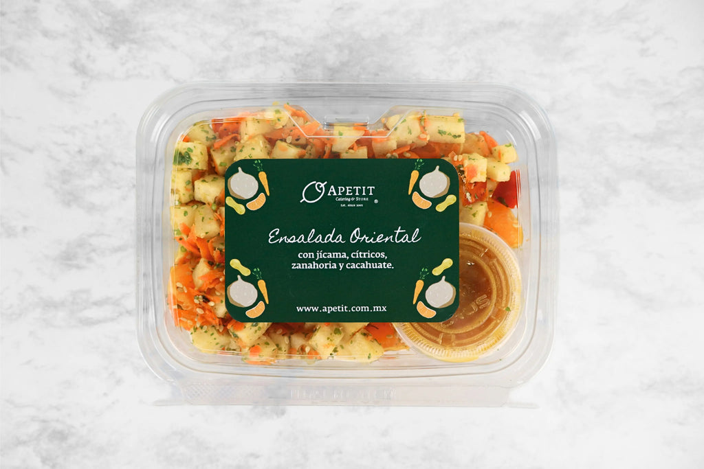 Ensalada Oriental con Jícama