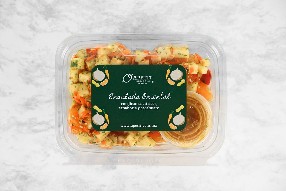 Ensalada Oriental con Jícama
