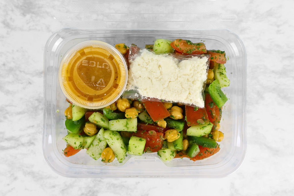 Ensalada Griega con Garbanzos