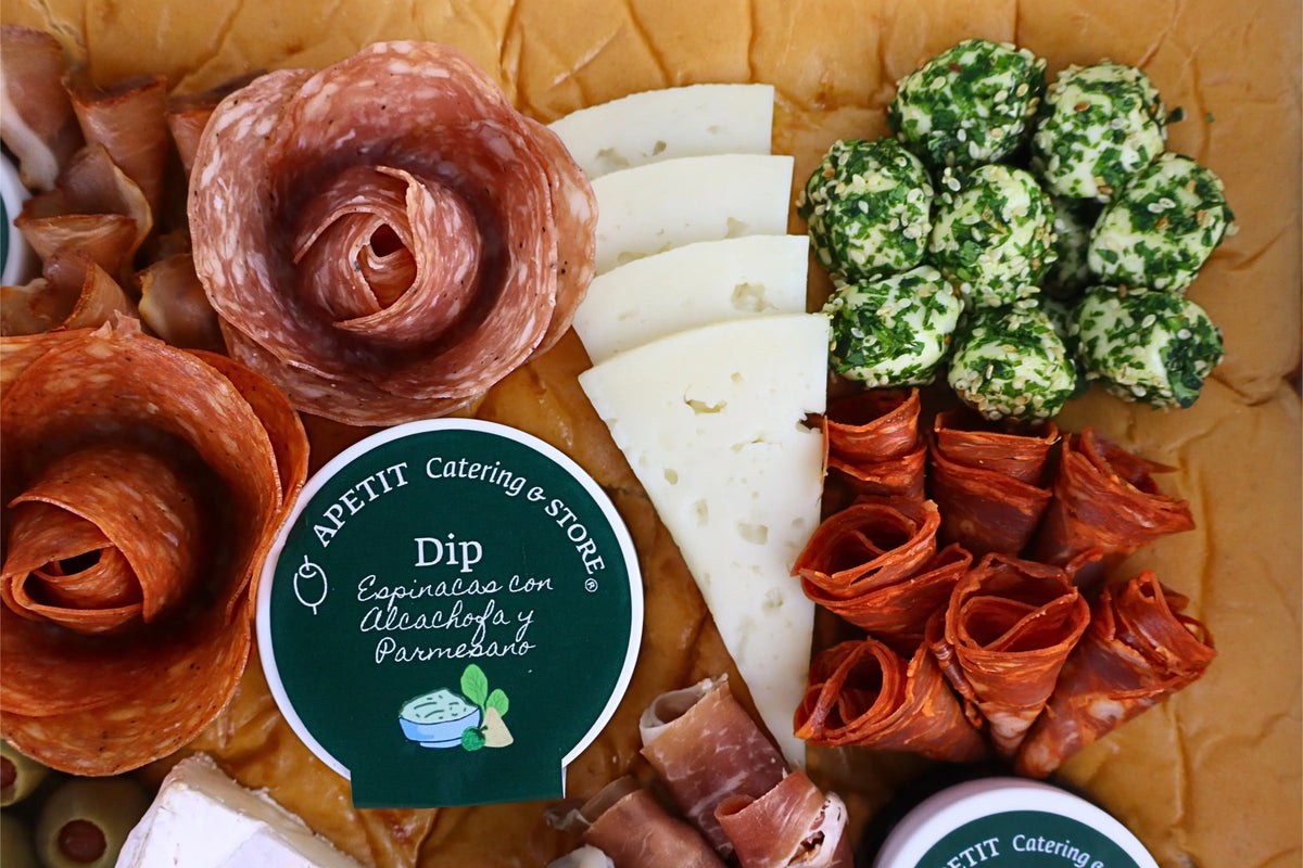 Charola de Quesos y Carnes Frías