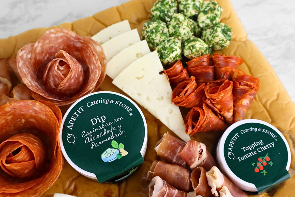 Charola de Quesos y Carnes Frías