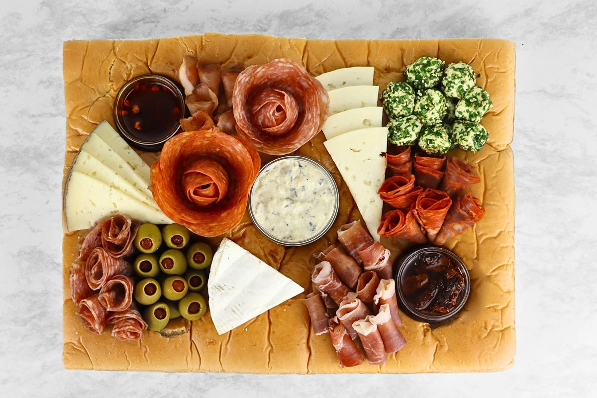 Charola de Quesos y Carnes Frías
