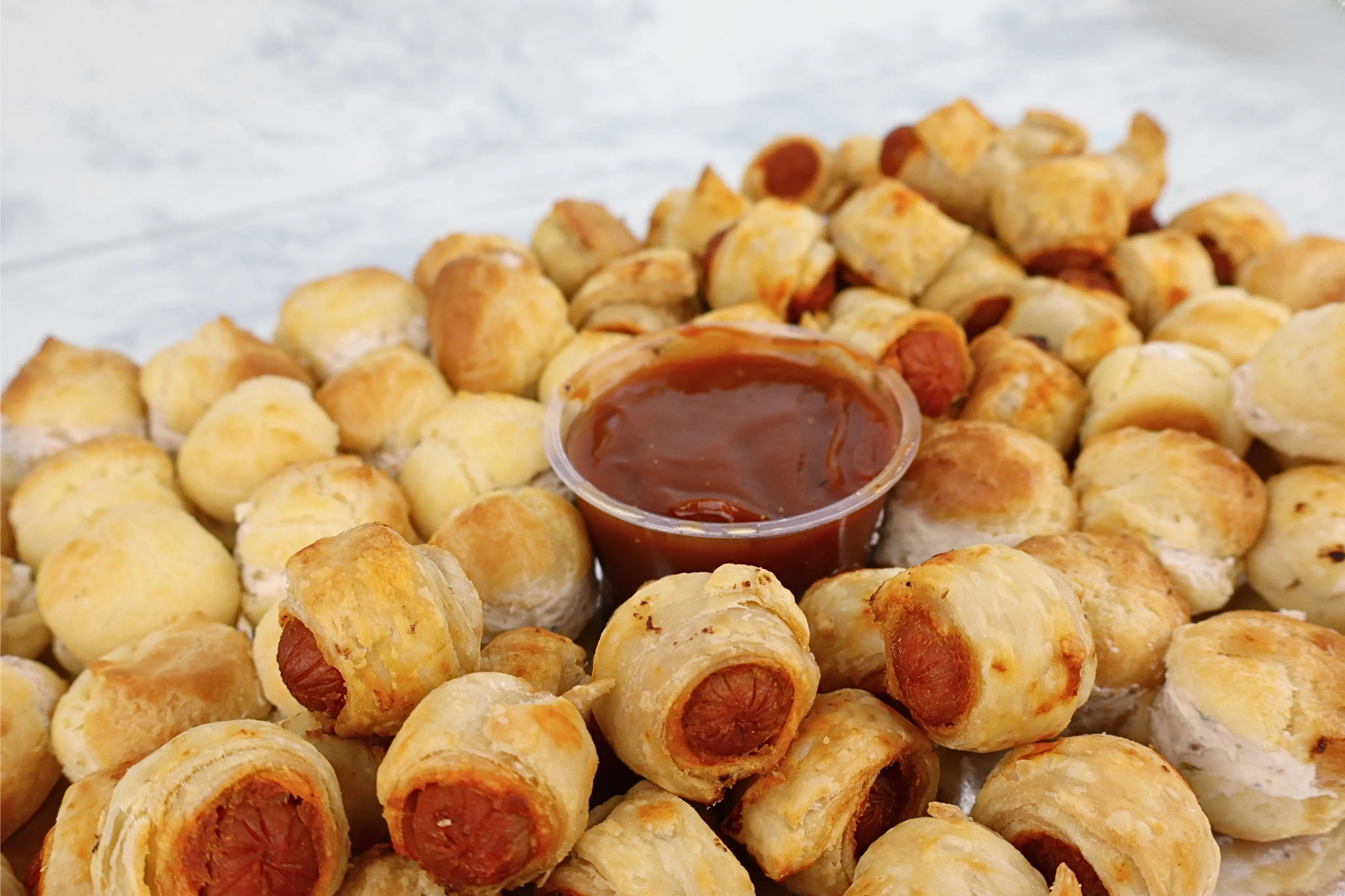 Charola 80 Bocadillos Horneados Cocina Caliente