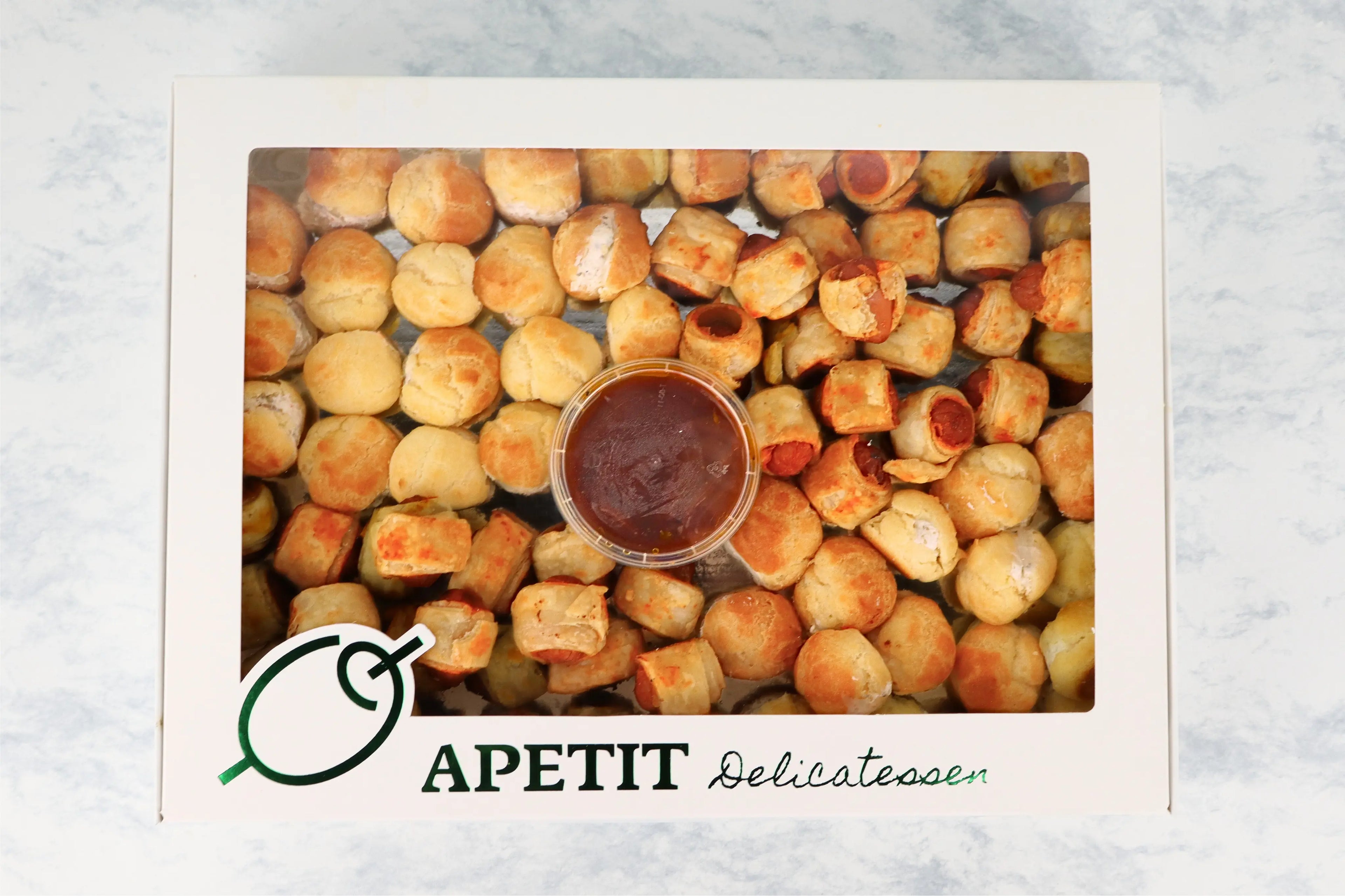 Charola 80 Bocadillos Horneados Cocina Caliente