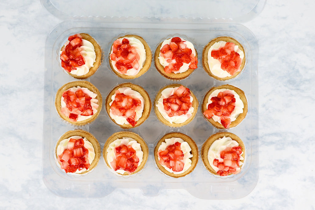 Mini Pays de Fresa Reposteria