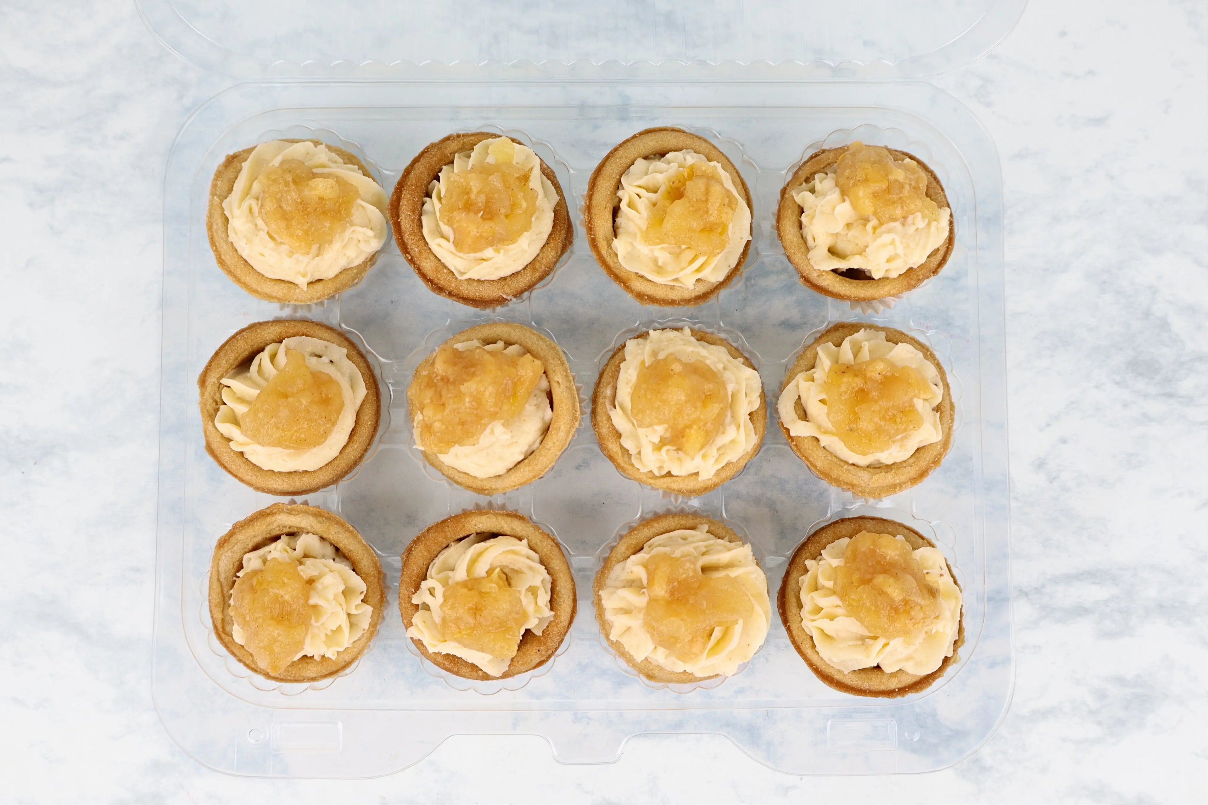 Mini Pays de Manzana Reposteria