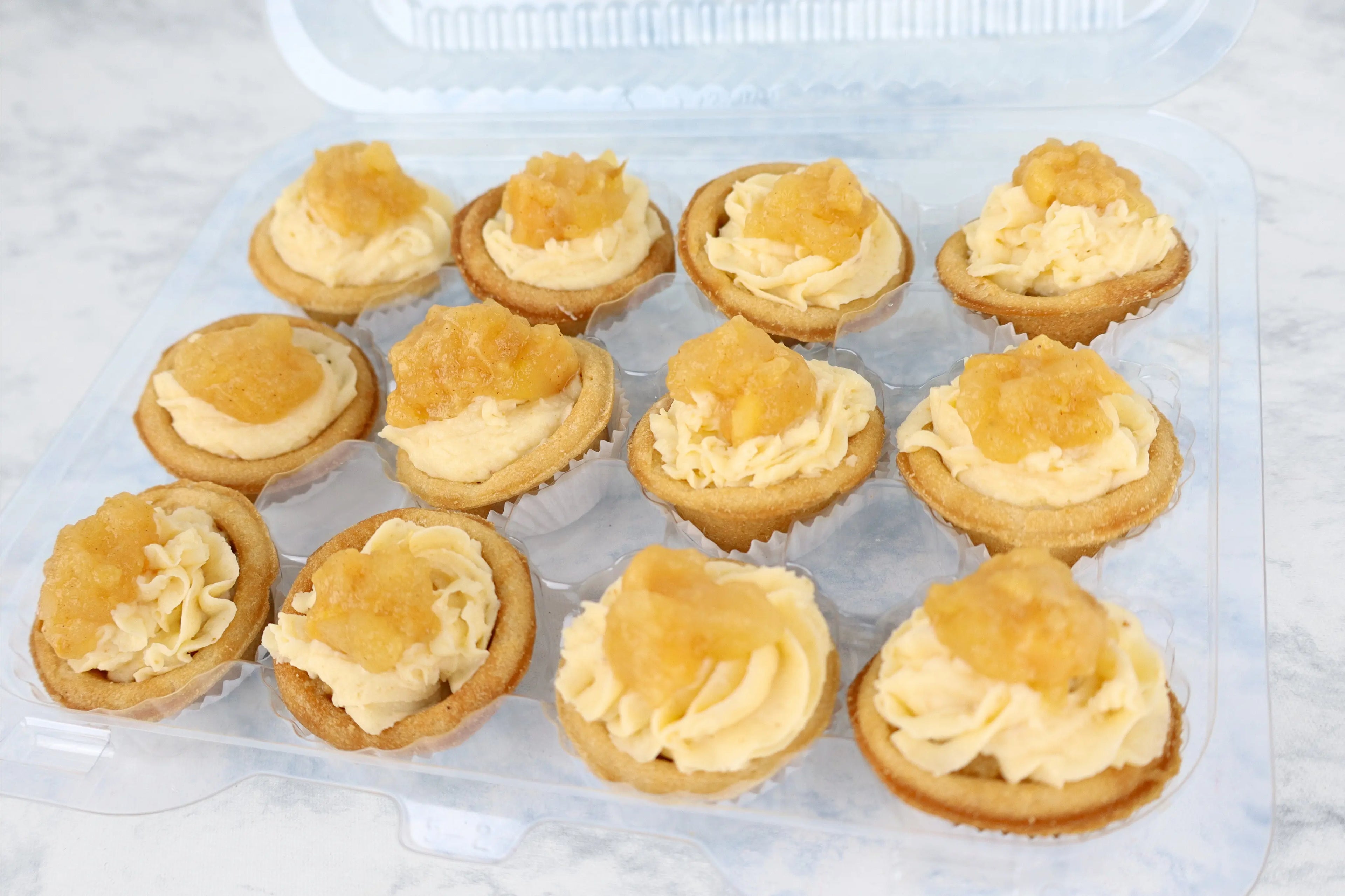 Mini Pays de Manzana Reposteria
