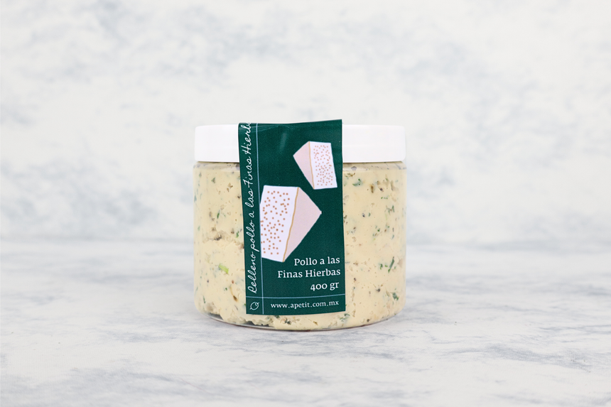 Relleno Sandwichito Pollo a las Finas Hierbas