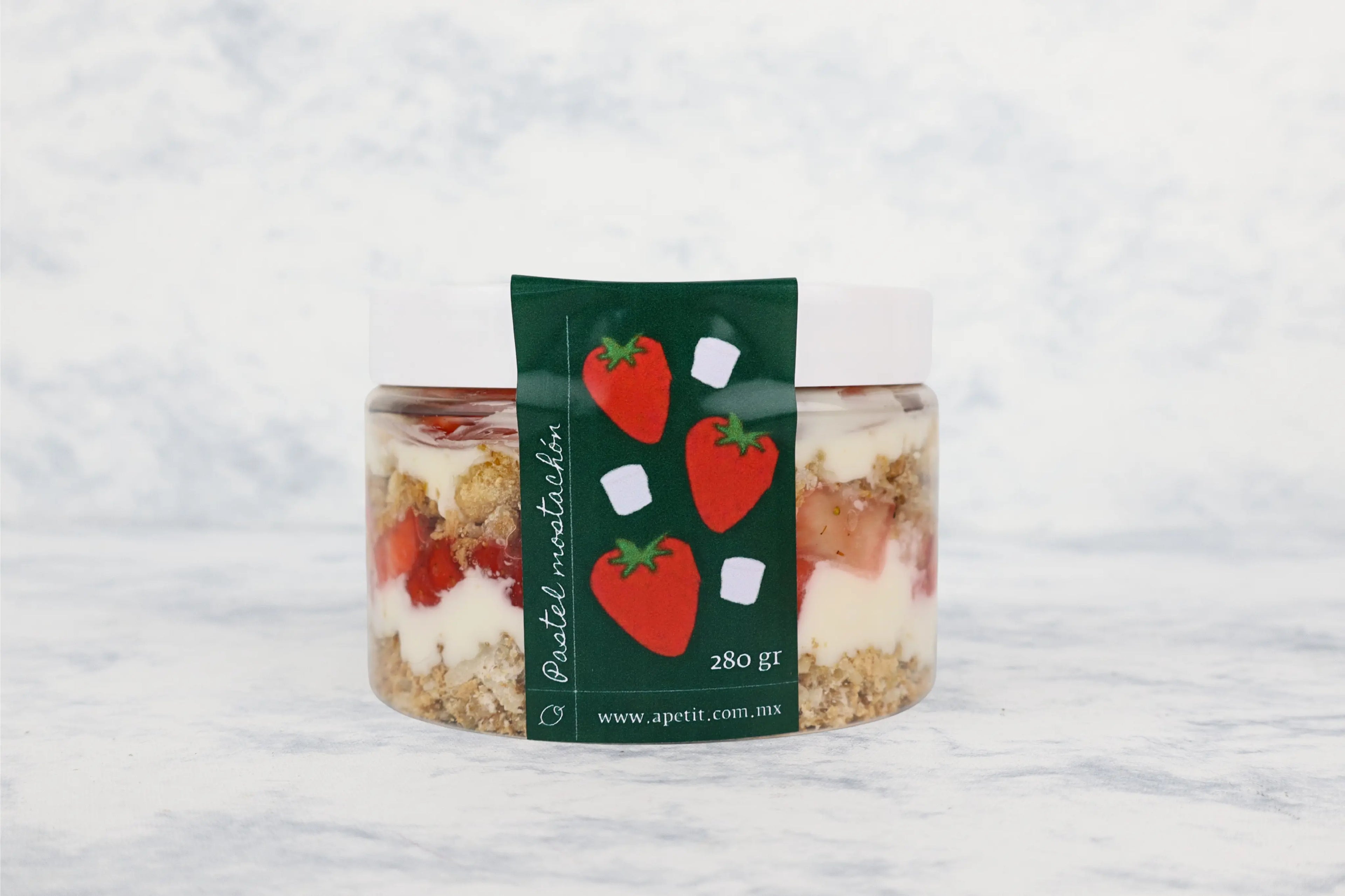 Bote Mostachón de Fresas Congelados