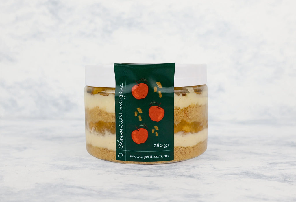Bote Cheesecake de Manzana Congelados