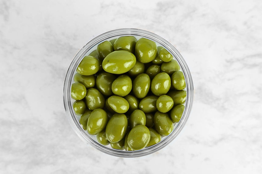 Bote Arándanos con Chocolate Blanco y Matcha Bote 300gr